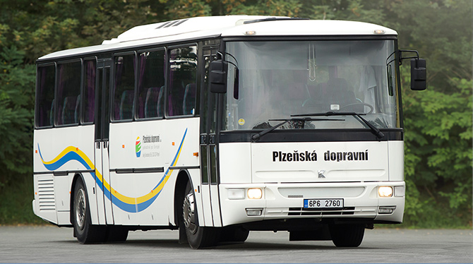 Dálkový autobus IRISBUS KAROSA C 955