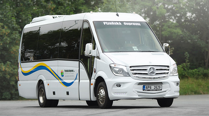 Luxusní minibus Mercedes Benz