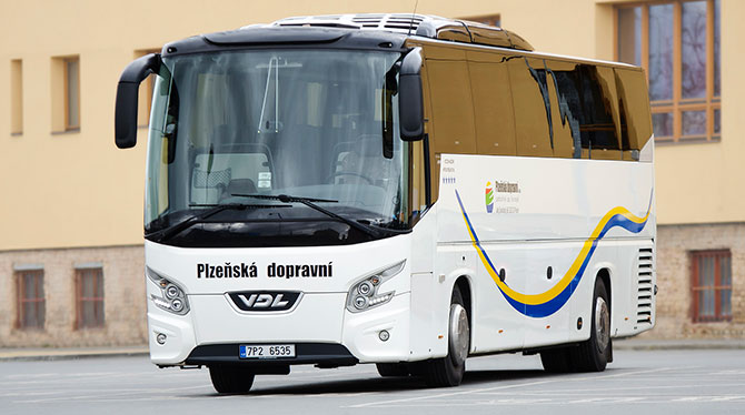 Luxusní autobus VDL FHD 2